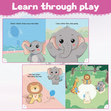 Children's social-emotional story for parent-child feelings talks and classroom mindfulness