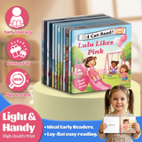 Lulu 12-Book Early Reader Set for Phonics and First Reading product image 5 showing printed book details for screen-free reading and learning