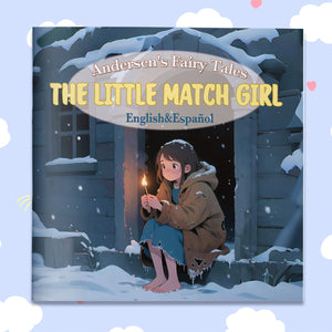 The Little Match Girl English-Spanish Book cover