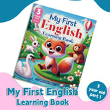 My First English Learning Book - Teach Your Kids English Using Fun Activities