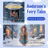 Printed Little Match Girl book for empathy vocabulary and family reading