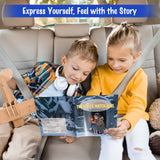 Printed bilingual picture story book about The Little Match Girl