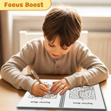 Space-themed beginner mazes for focus and problem solving