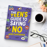 Teen Guide to Saying No with Confidence product image 9 showing printed book details for screen-free reading and learning