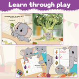 Ellie Tries New Foods Children’s Picture Book, Little Ellie Everyday Adventures Storybook About Healthy Eating, Trying New Foods, and Daily Habits