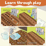 Children's nature story for parent-child reading and gardening discussions