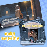Build empathy prompt in The Little Match Girl Andersen fairy tale book