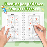 Sudoku Puzzle Books: Progressive Brain Game Set product image 9 showing printed book details for screen-free reading and learning