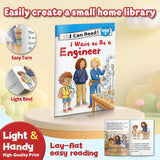 I Want to Be an Engineer Early Reader Book for Kids, Beginner Learn to Read Picture Book, First Words and Phonics Storybook About Building and Problem Solving