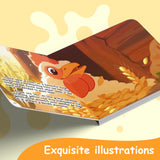 Exquisite illustration from The Little Red Hen storybook