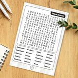 Timeless Nostalgic Word Search for Adults product image 5 showing printed book details for screen-free reading and learning