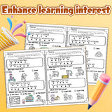 Children's passage comprehension practice book