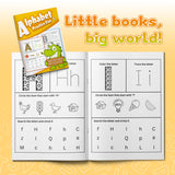 Children's trace color search alphabet workbook