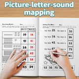 Children's number recognition pages with counting skills