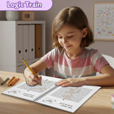 Advanced maze activity book for logic and problem solving