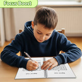 Forest maze activity book for early problem solving