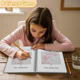 Children's maze puzzle book for focus and brain-building