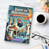 Baron von Munchhausens Reiser og Eventyr Norwegian Edition product image 8 showing printed book details for screen-free reading and learning