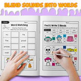 Children's letter recognition and tracing pages for early readers