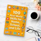 100 Real-World Skills for Home School and Life product image 9 showing printed book details for screen-free reading and learning