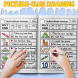 Children's choose the right sentence activity pages