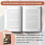 The 38 Letters of Rockefeller to His Son product image 5 showing printed book details for screen-free reading and learning