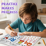 Printed letter sound workbook for preschool phonics