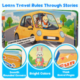 Fun Science Flip Book Family Car Interactive Picture Book for Kids product image 5 showing printed book details for screen-free reading and learning