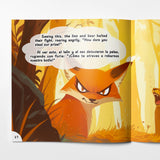 Bilingual Tales: The Lion, the Bear, and the Fox – English & Spanish Storybook