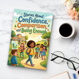 Stories About Confidence Comparison and Being Enough product image 9 showing printed book details for screen-free reading and learning