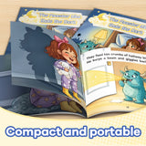 The Monster Who Eats the Dark Bedtime Picture Book for Kids product image 5 showing printed book details for screen-free reading and learning