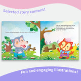 Selected Fairy Tales 10-Book Set Volume 1 for Kids product image 5 showing printed book details for screen-free reading and learning
