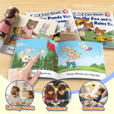 Kid Can Read 12-Book Animal Adventure Early Reader Set for Kids product image 5 showing printed book details for screen-free reading and learning