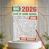 Big 2026 Book of Word Search for Adults