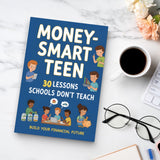 Desk reading setup with Money-Smart Teen