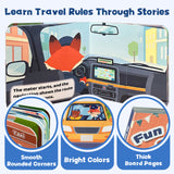 Fun Science Flip Book Taxi Interactive Picture Book for Kids product image 5 showing printed book details for screen-free reading and learning