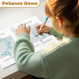 Autumn forest maze activity book for brain-boost puzzles