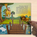 Children's everyday discovery picture book with stickers