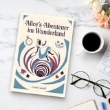 Alice's Abenteuer im Wunderland German Edition - Illustrated Fantasy Classic product image 8 showing printed book details for screen-free reading and learning