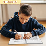 Sunflower maze workbook for brain-building activities