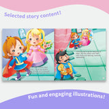 Selected Fairy Tales 10-Book Set Volume 3 for Kids product image 5 showing printed book details for screen-free reading and learning
