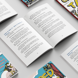 Guided Tarot Beginner Card Meanings Guide product image 5 showing printed book details for screen-free reading and learning