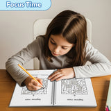 Beginner maze activity book for early problem solving