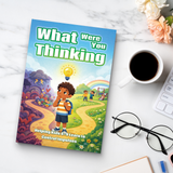 What Were You Thinking Impulse Control Book for Kids product image 9 showing printed book details for screen-free reading and learning