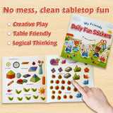 Children's My Friends activity book for stickers vocabulary and social skills