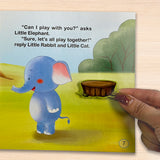 Children's confidence picture book with stickers