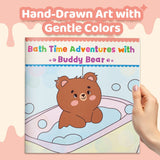 Ages 3-6 bathing habits book for self-care skills