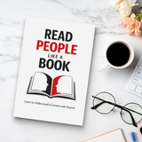 Read People Like a Book Communication Guide product image 9 showing printed book details for screen-free reading and learning