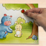 Children's social-emotional picture book with stickers