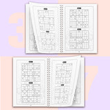 Sudoku Game Books: Progressive Number Puzzle Set product image 10 showing printed book details for screen-free reading and learning